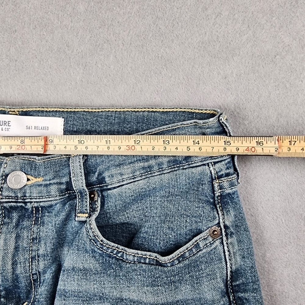 Men’s Levi’s Signature S61 Relaxed Fit Jeans - 30x29.5 Light Fade - Picture 8 of 12